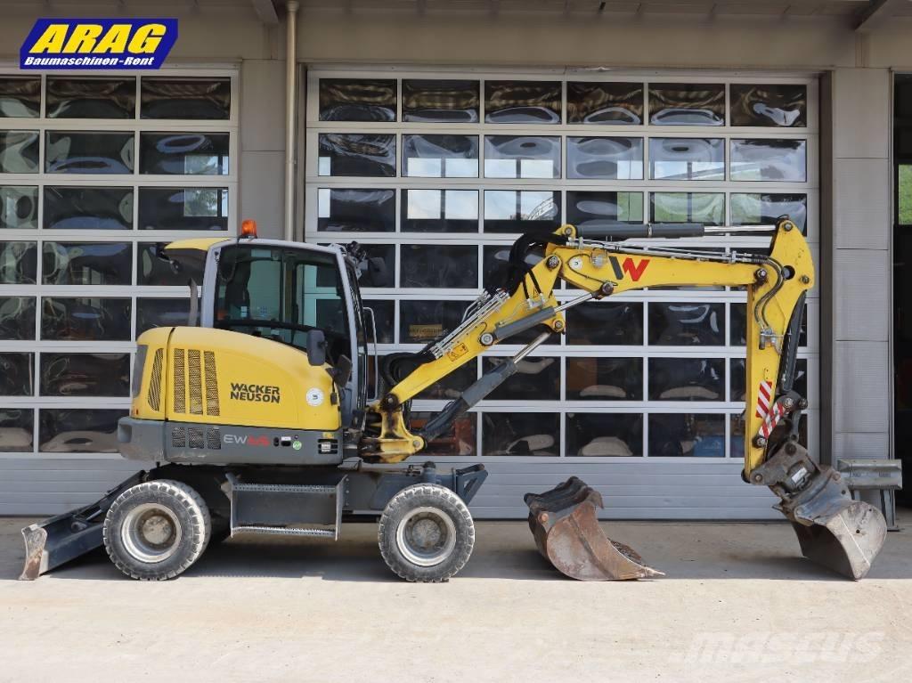 Wacker Neuson EW 65 Gumikerekes kotrók
