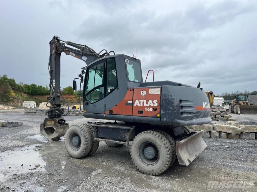 Atlas 160W Gumikerekes kotrók