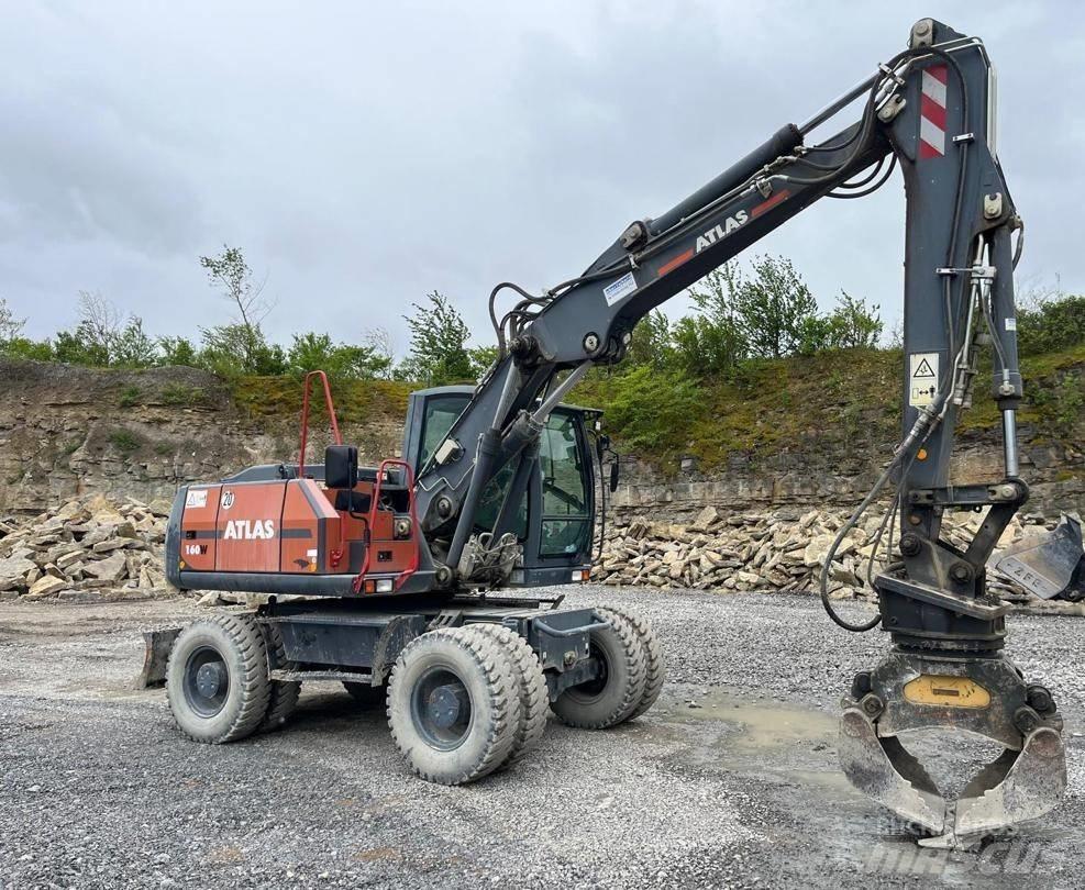 Atlas 160W Gumikerekes kotrók