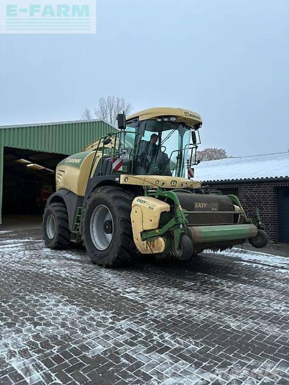 Krone big x 630 Önjáró szecskázók