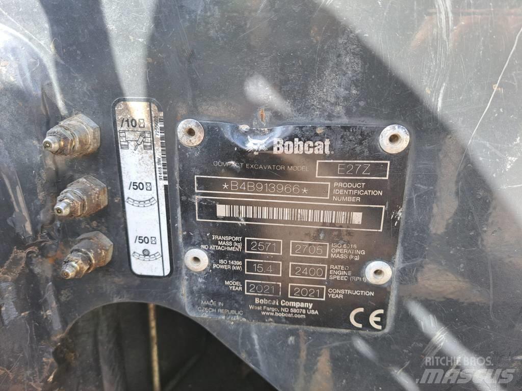 Bobcat E 27 Z Mini kotrók < 7t