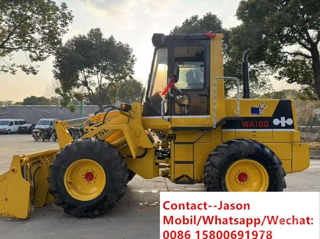 Komatsu WA 100 Gumikerekes homlokrakodók