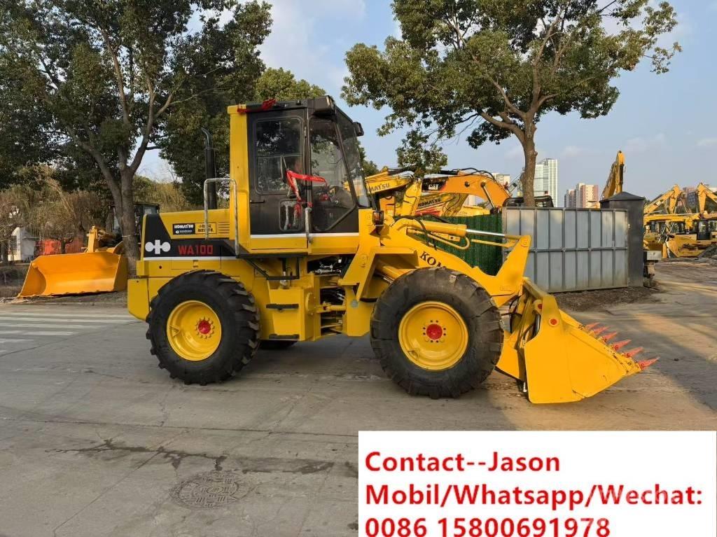 Komatsu WA 100 Gumikerekes homlokrakodók