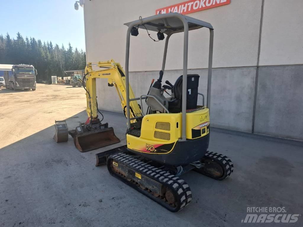 Yanmar Vio 17 Mini kotrók < 7t