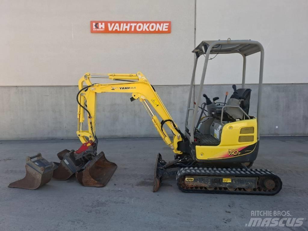 Yanmar Vio 17 Mini kotrók < 7t