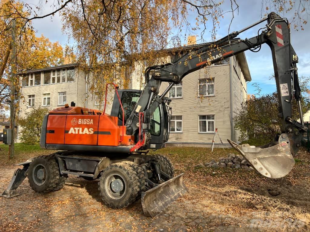 Atlas 140 W Gumikerekes kotrók