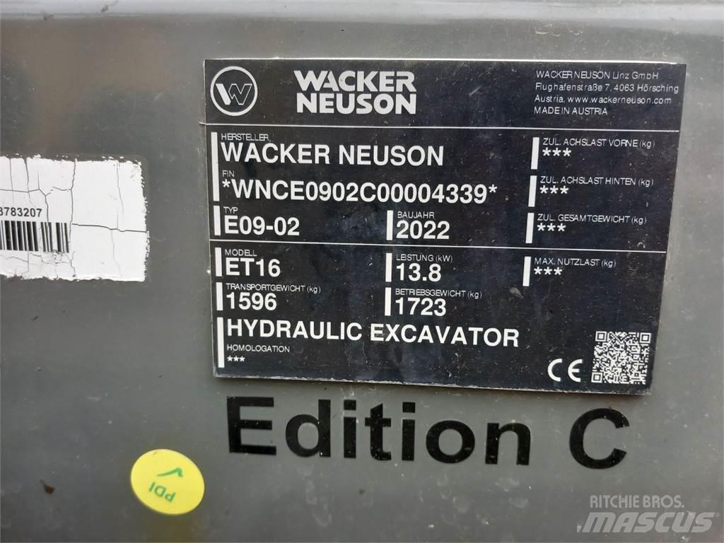 Wacker Neuson ET16 Lánctalpas kotrók