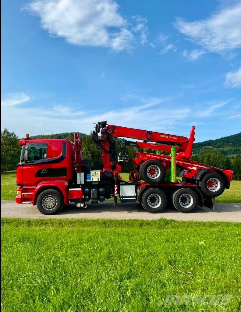 Scania R580 V8 6x4 Rönkszállító teherautók