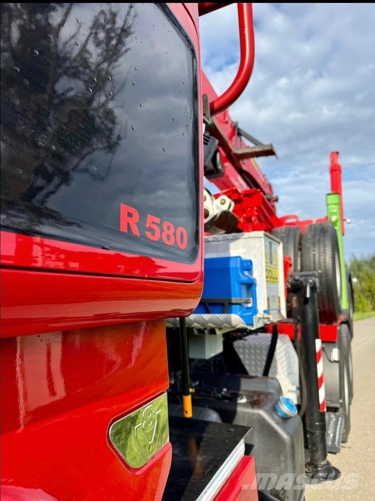 Scania R580 V8 6x4 Rönkszállító teherautók