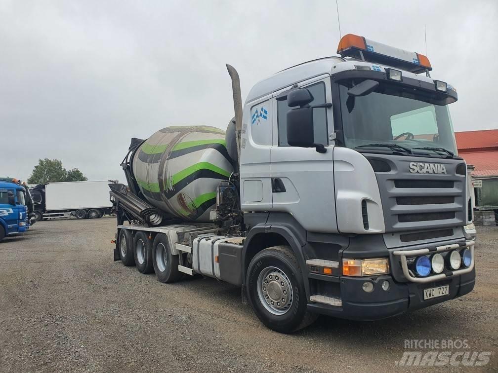Scania R 420 Betonkeverők/Betonpumpák