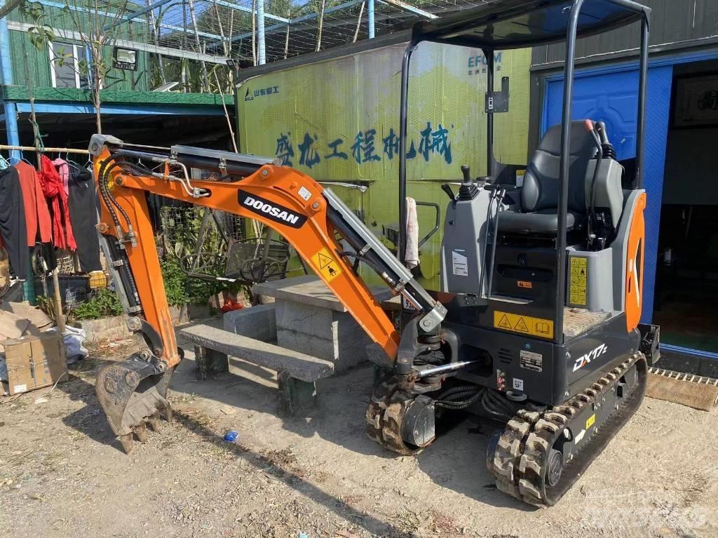 Doosan DX 17 Mini kotrók < 7t