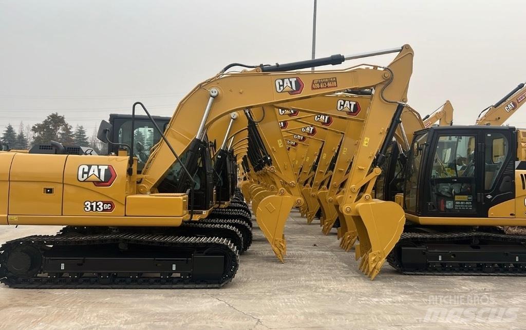 CAT 313 GC Lánctalpas kotrók