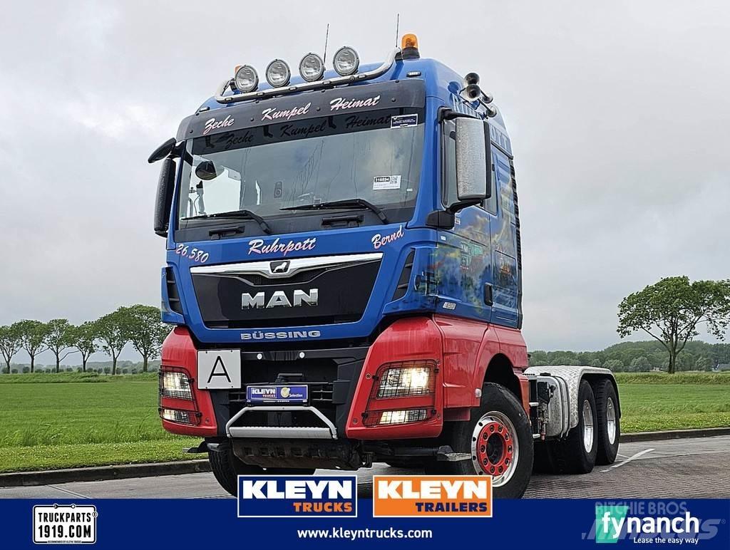MAN 26.580 TGX Nyergesvontatók