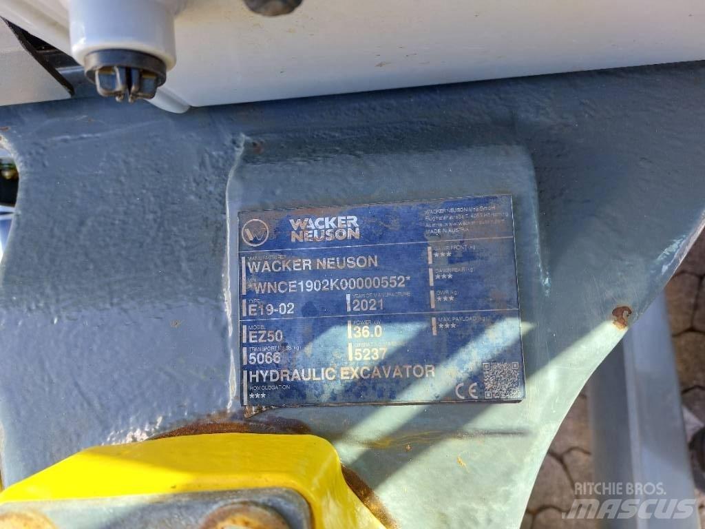 Wacker Neuson EZ50 Lánctalpas kotrók