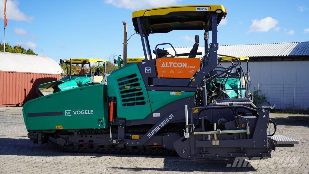 Vögele SUPER 1800-3I Aszfalt terítõ gépek