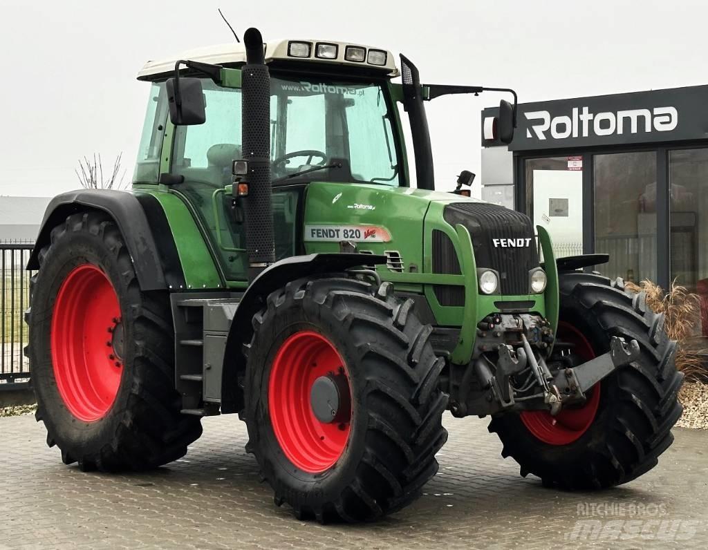 Fendt 820 Vario TMS Traktorok