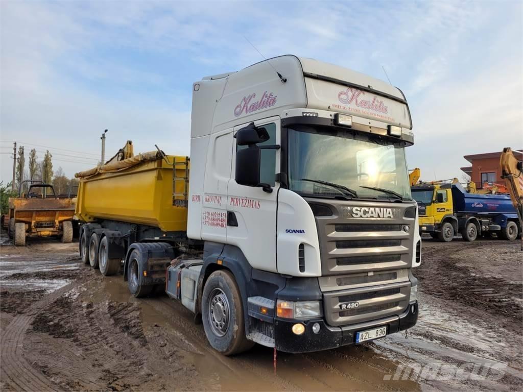 Scania R 420 Nyergesvontatók