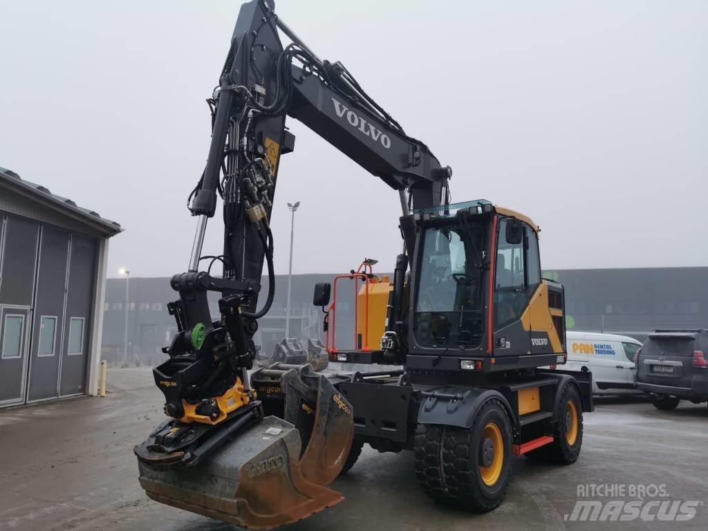 Volvo EWR 150 E Gumikerekes kotrók