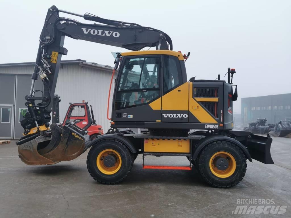 Volvo EWR 150 E Gumikerekes kotrók