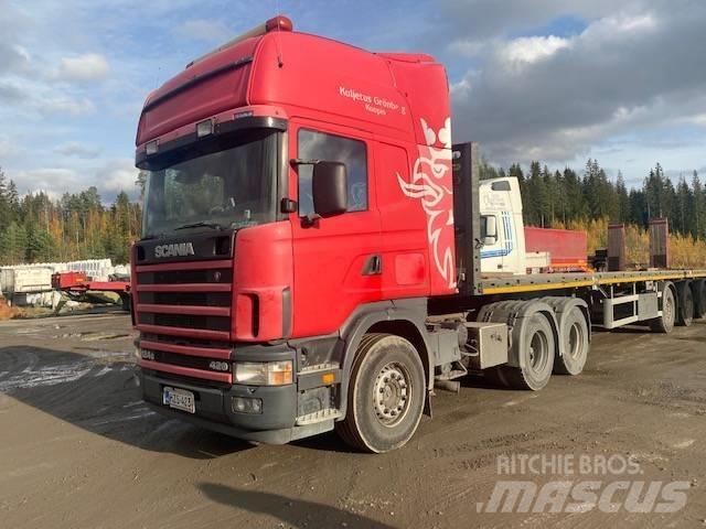 Scania R420, 6x2 Nyergesvontatók