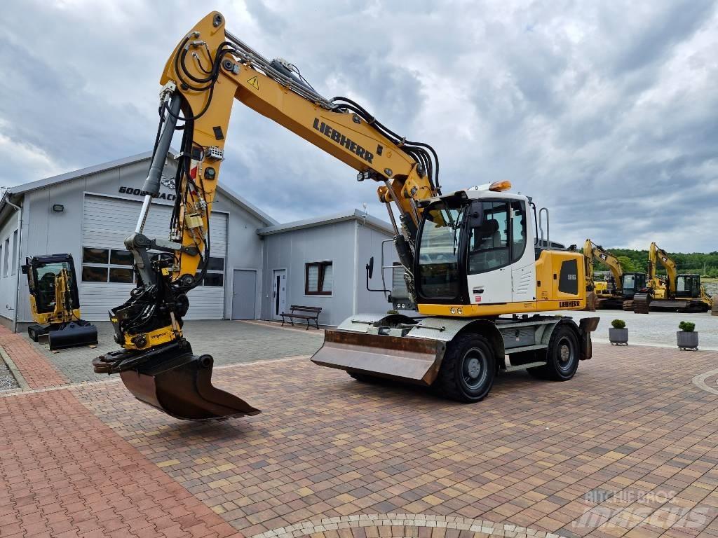 Liebherr A 916 Gumikerekes kotrók