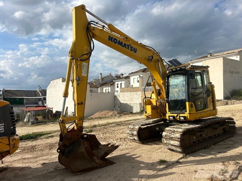 Komatsu PC 138 Mini kotrók < 7t