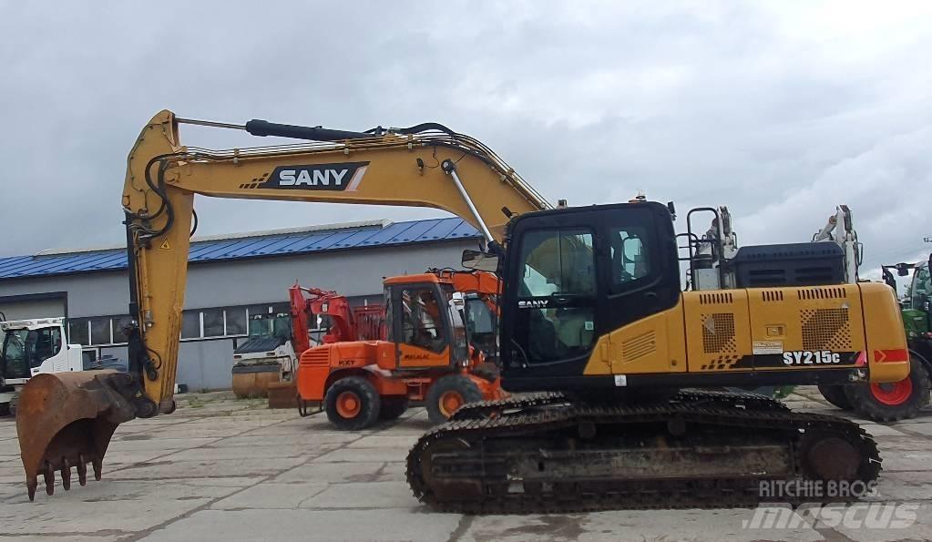 Sany SY 215 C Lánctalpas kotrók