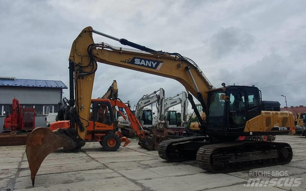 Sany SY 215 C Lánctalpas kotrók