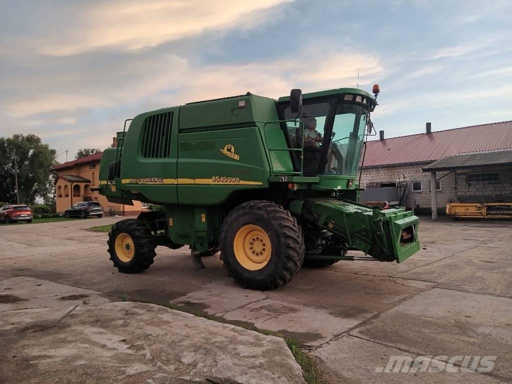 John Deere 9540 CWS Kombájnok