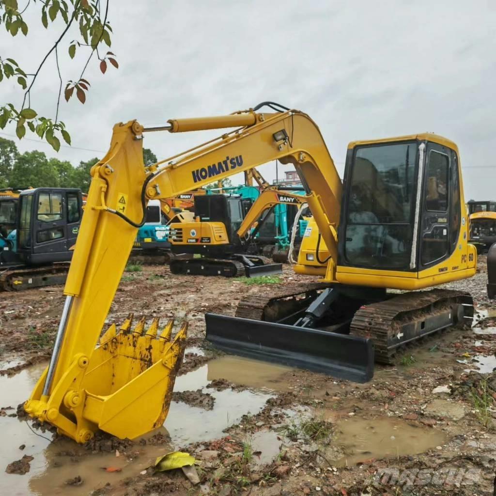 Komatsu PC 60-7 Mini kotrók < 7t