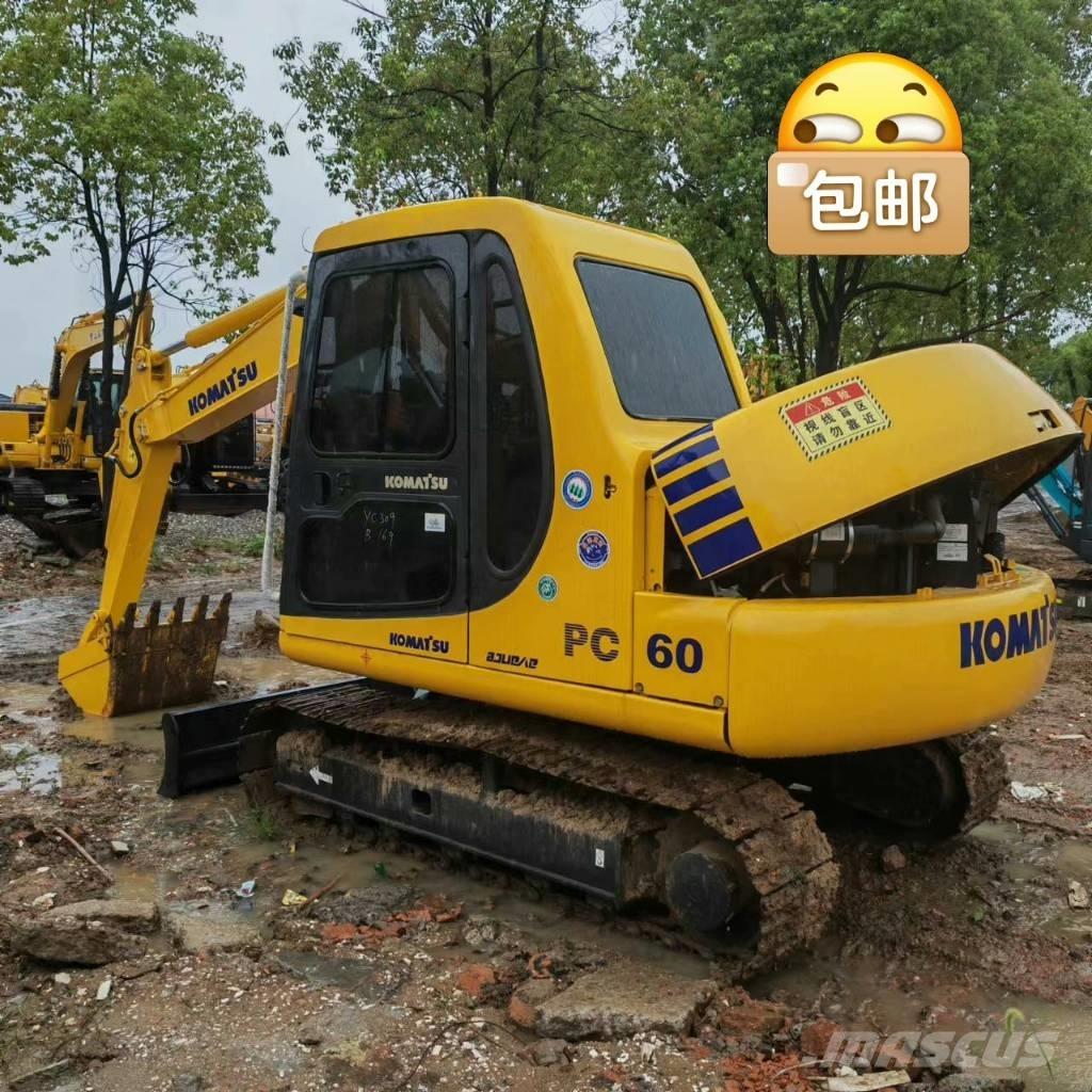 Komatsu PC 60-7 Mini kotrók < 7t
