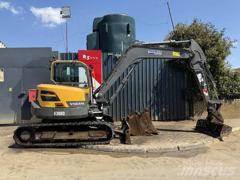 Volvo ECR 88 D Mini kotrók < 7t