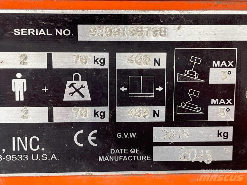 JLG M 600 JP Karos emelők