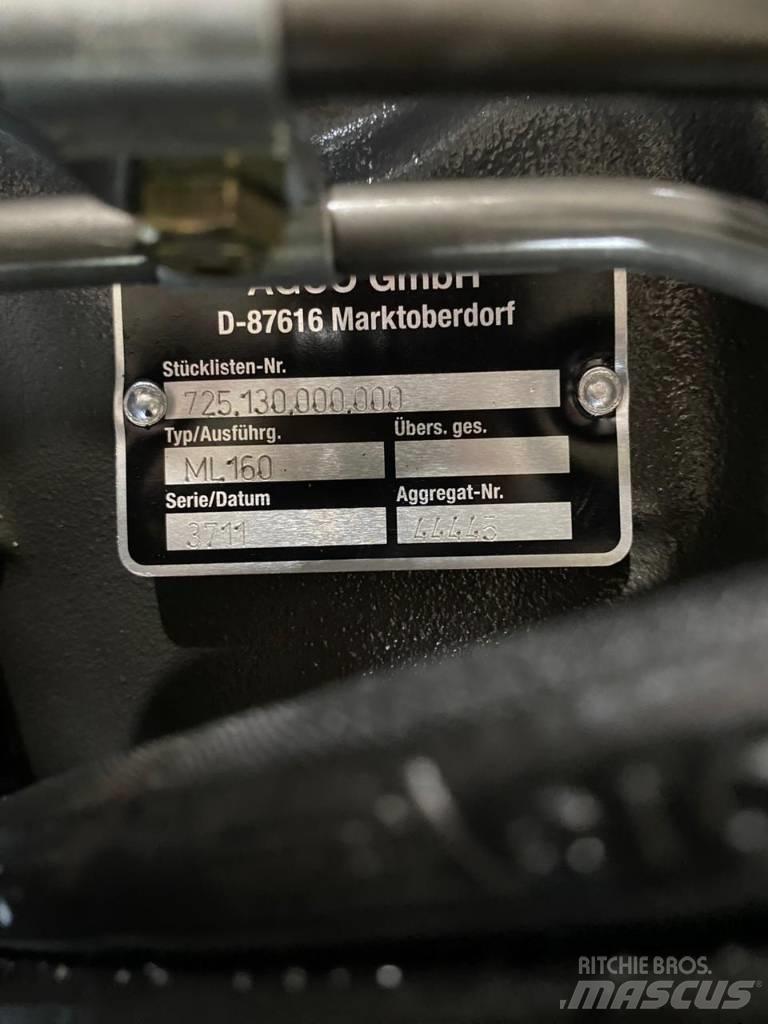 Fendt ML160 VARIO Váltók