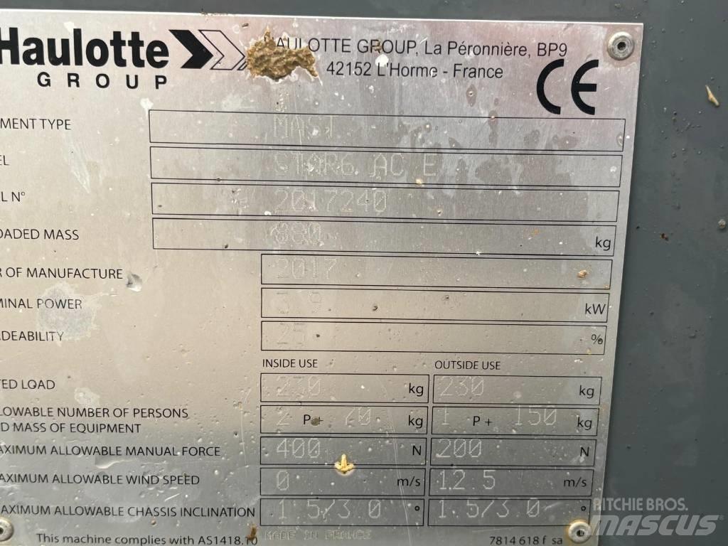 Haulotte Star 6 Személyemelők