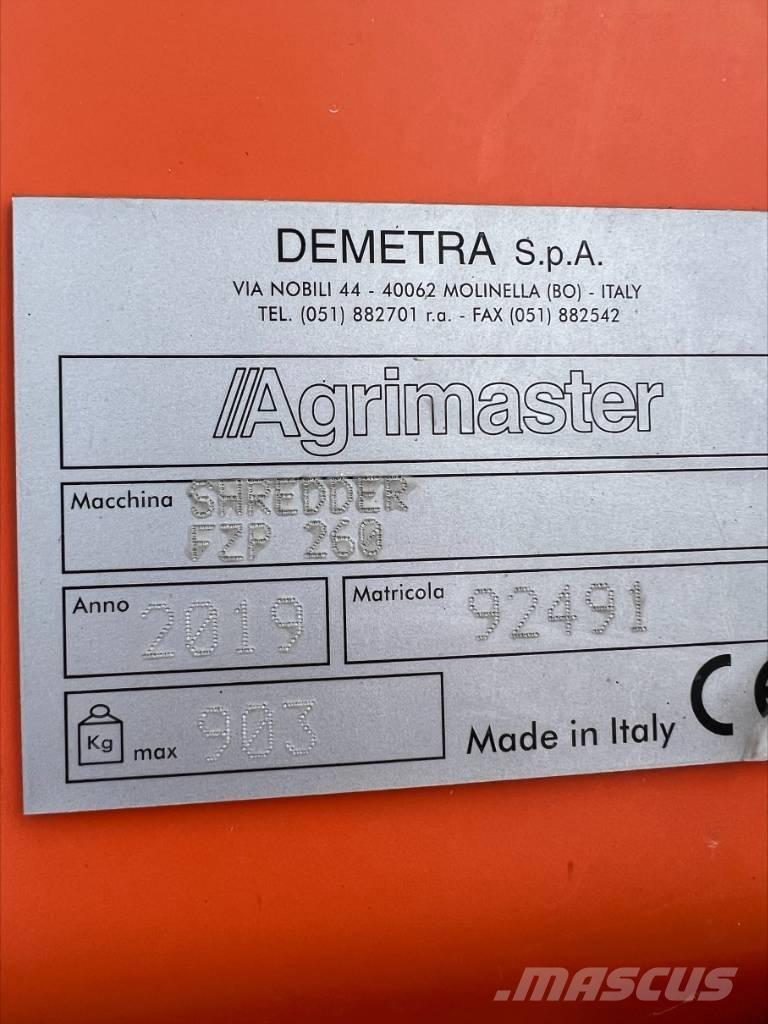Agrimaster FZP 260 Szárzúzók és fűkaszák