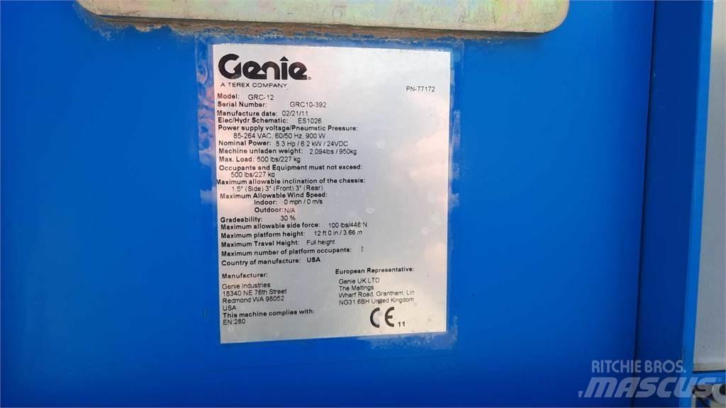 Genie GR12 Egyéb felvonók és állványok