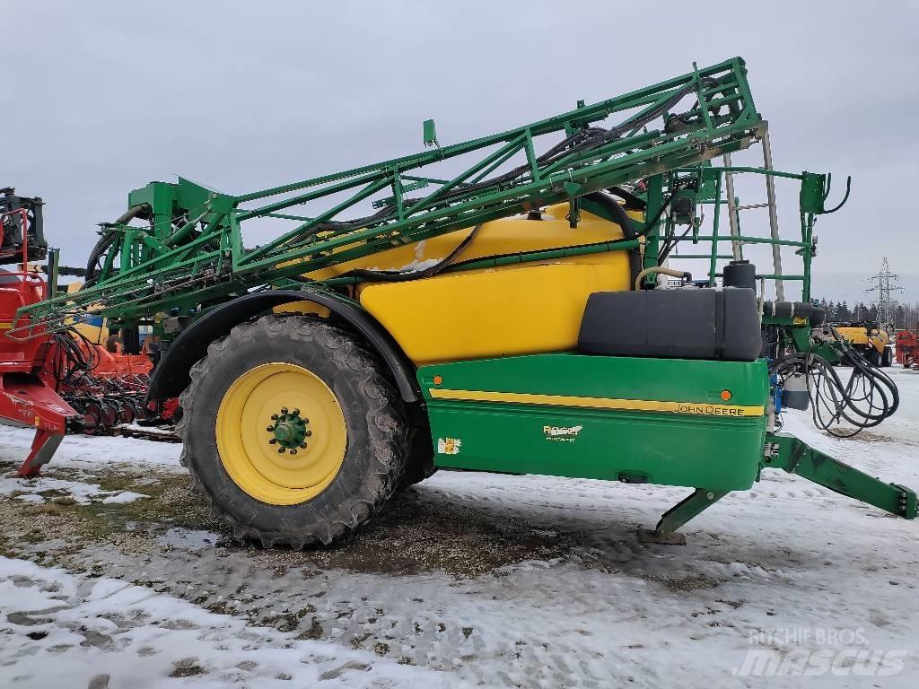 John Deere R 962 i Vontatott trágyaszórók