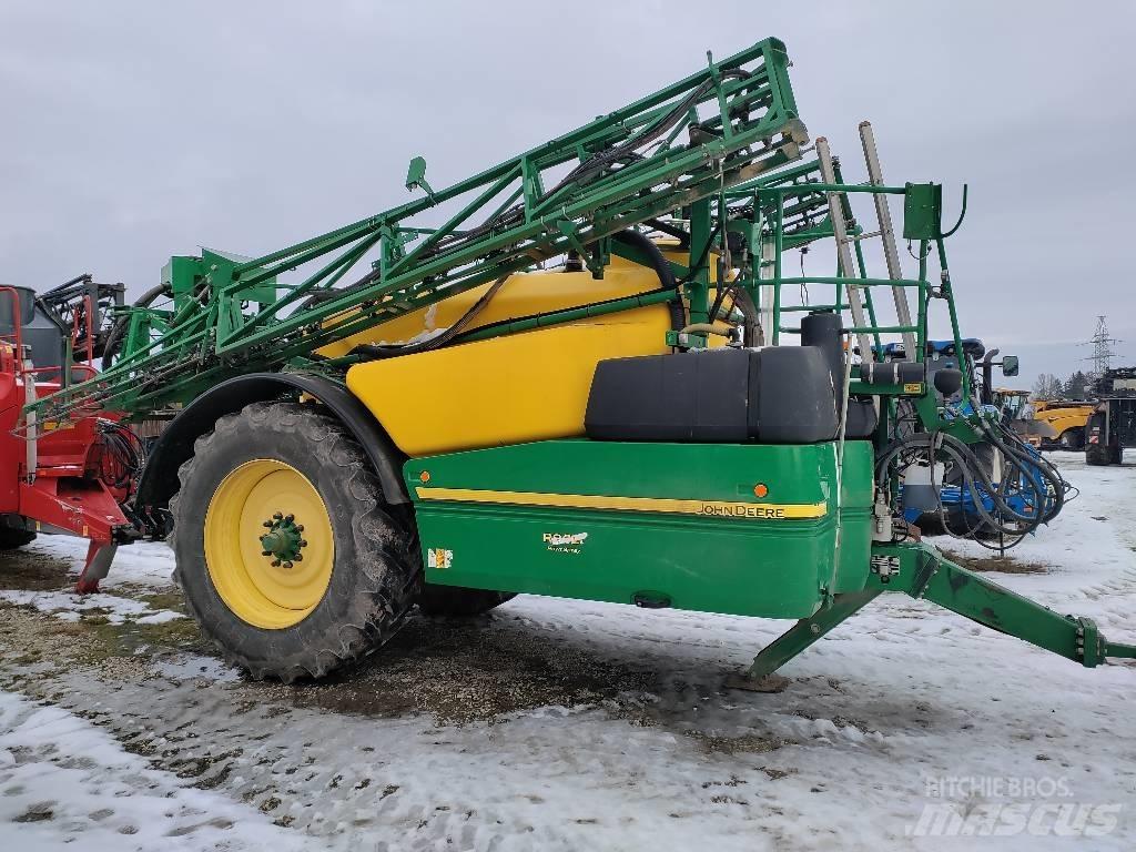 John Deere R 962 i Vontatott trágyaszórók