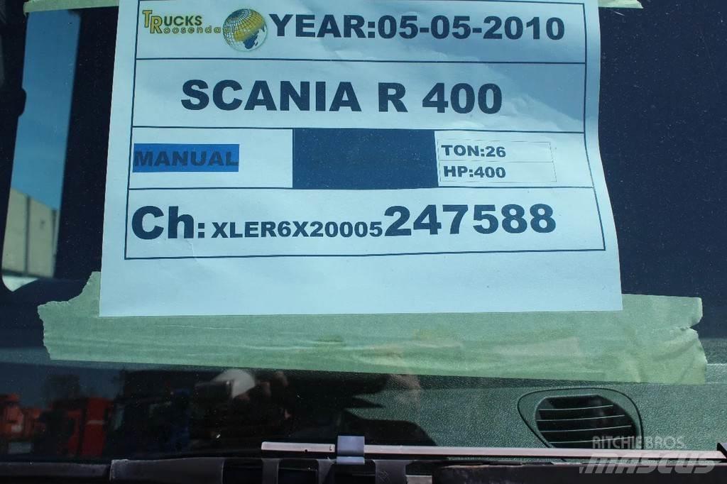 Scania R 400 + 6x2 Nyergesvontatók