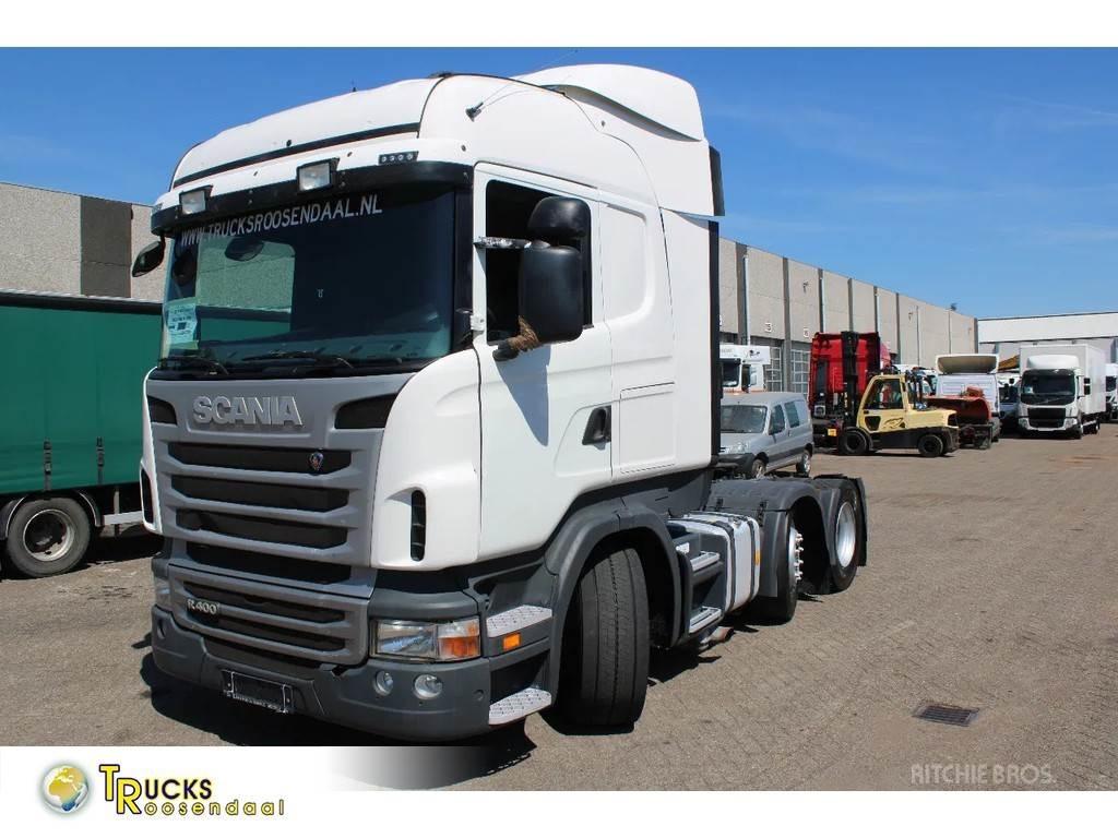 Scania R 400 + 6x2 Nyergesvontatók