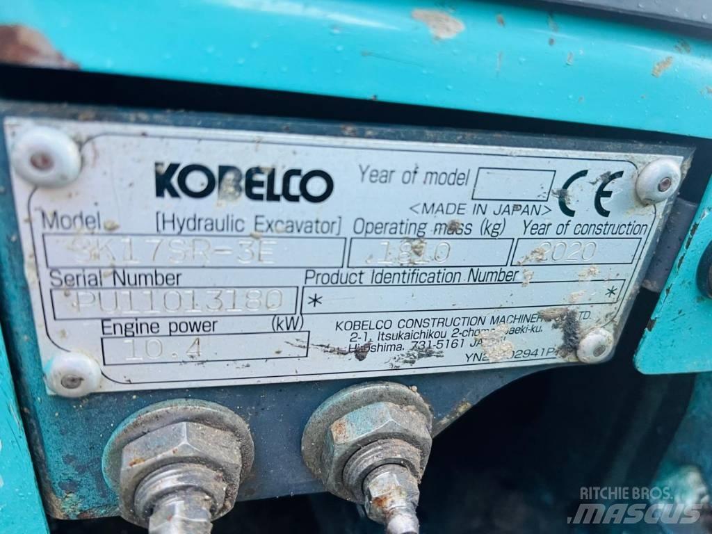 Kobelco SK 17 SR-3 Mini kotrók < 7t