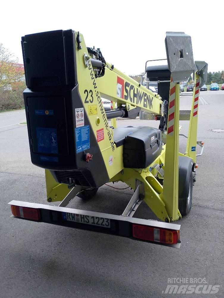 Dinolift 135 TB Pótkocsira szerelt emelők és állványok