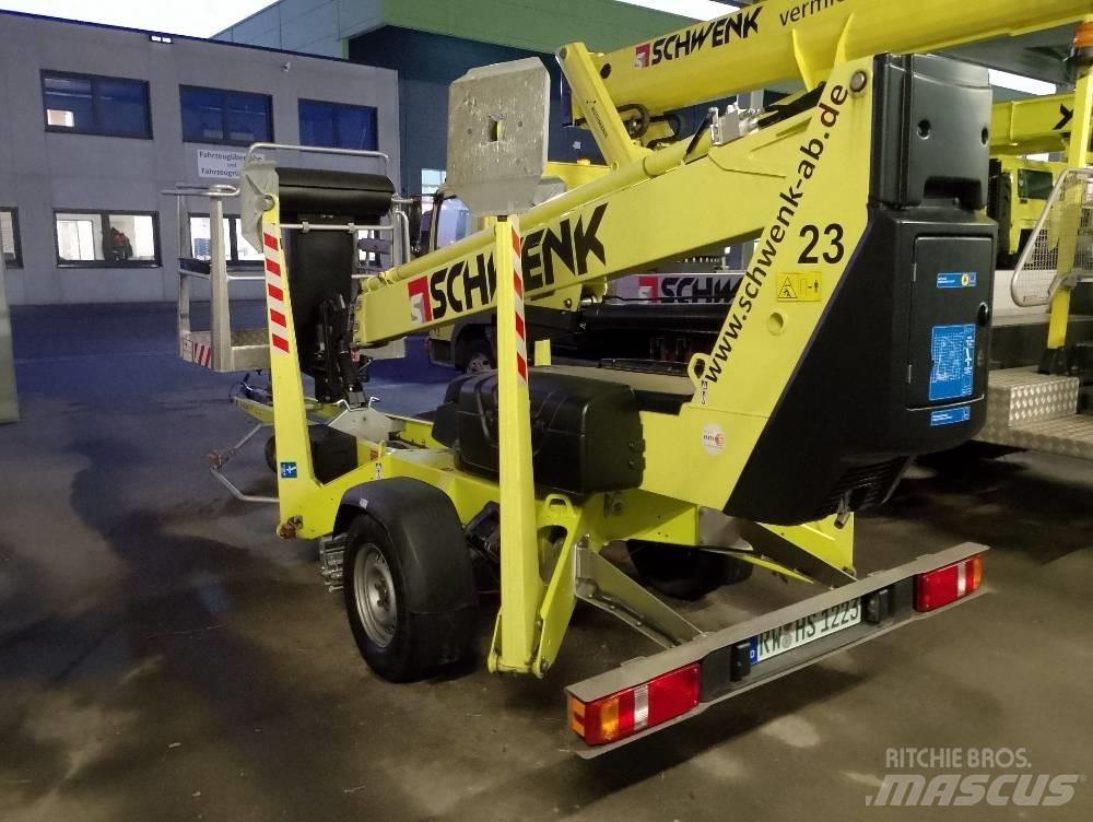 Dinolift 135 TB Pótkocsira szerelt emelők és állványok