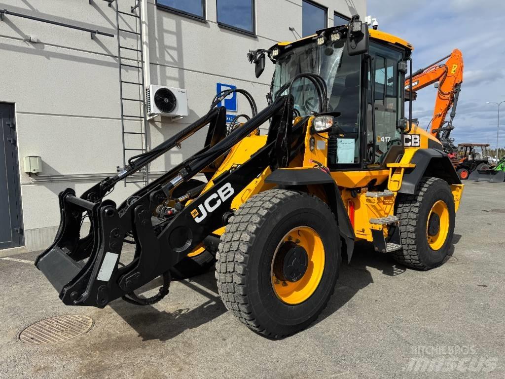 JCB 417 Gumikerekes homlokrakodók