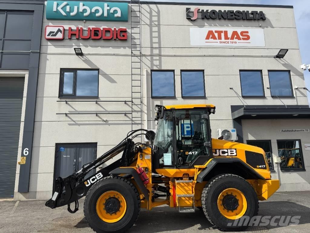 JCB MYYTY! SOLD!   417HT Gumikerekes homlokrakodók