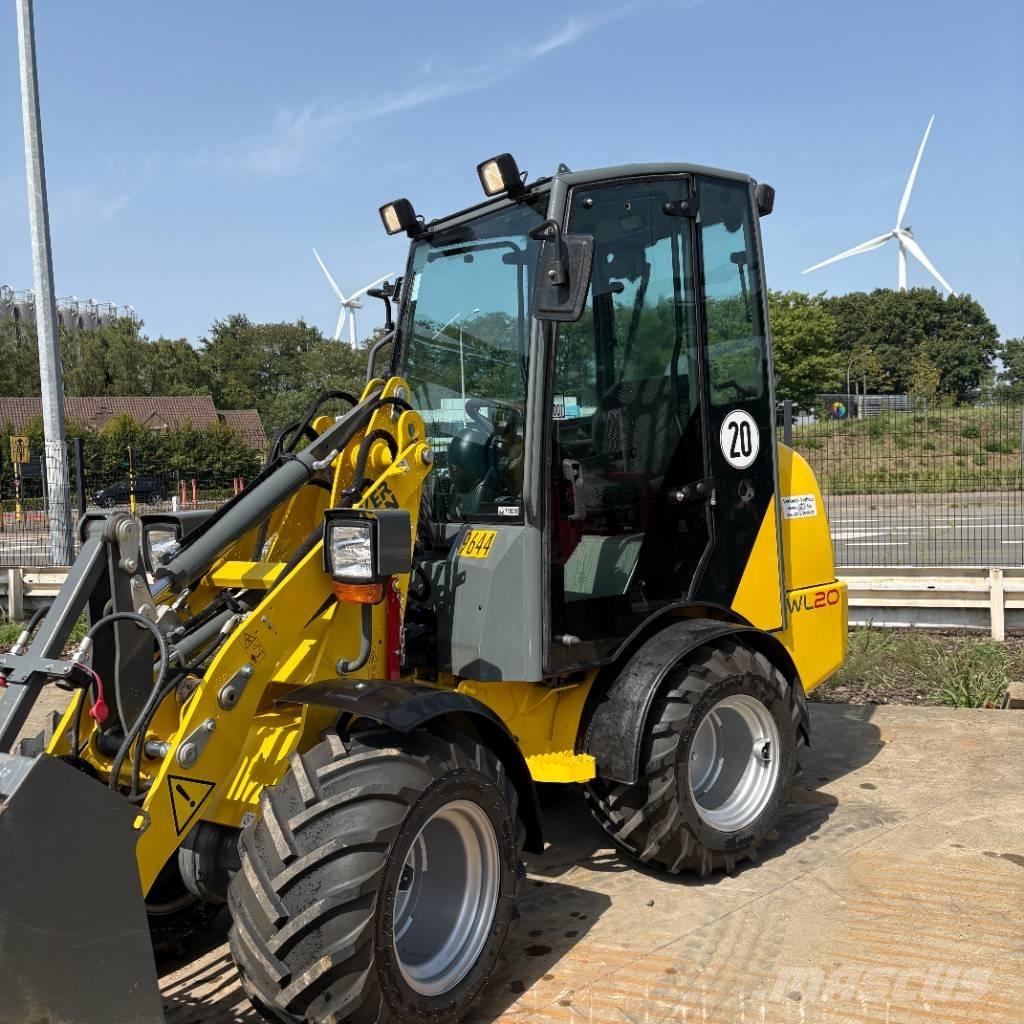 Wacker Neuson WL 20 Gumikerekes homlokrakodók