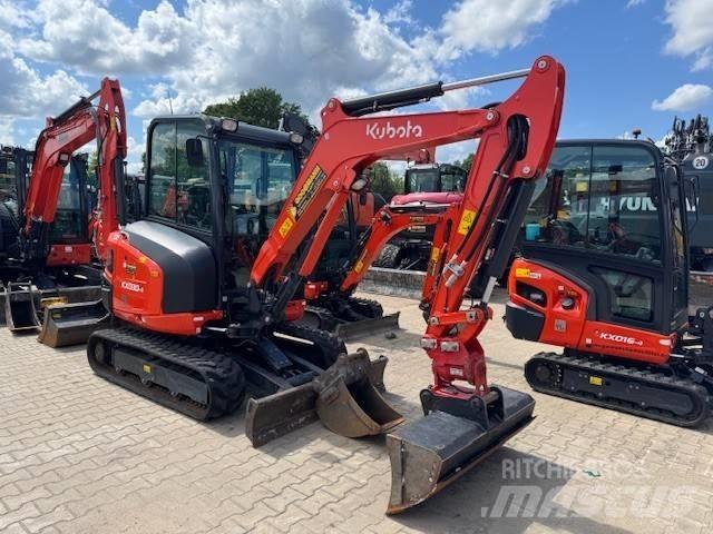 Kubota KX 030-4 Mini kotrók < 7t