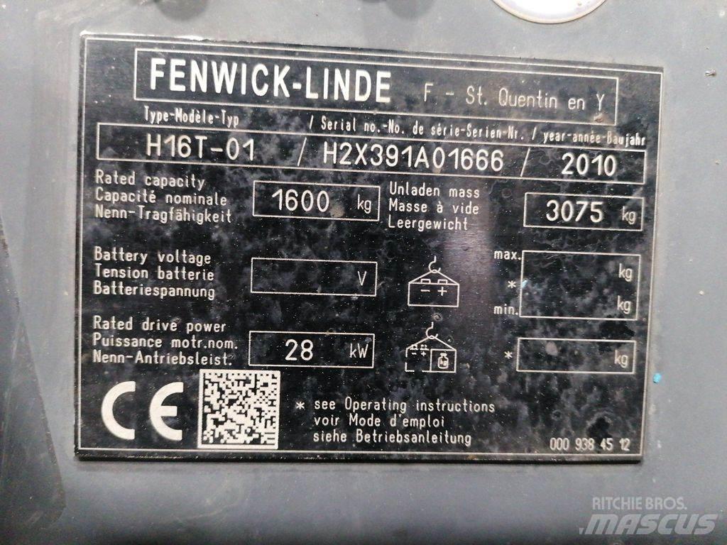 Linde H16T-01 Gázüzemű targoncák