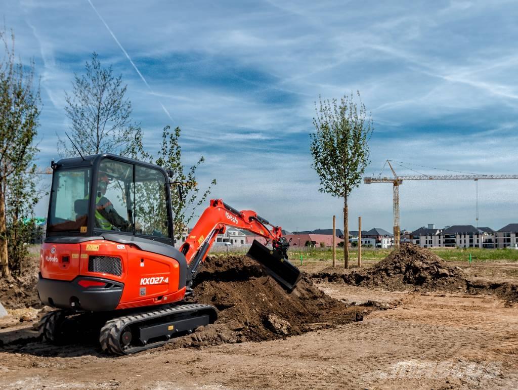 Kubota KX027-4 Mini kotrók < 7t